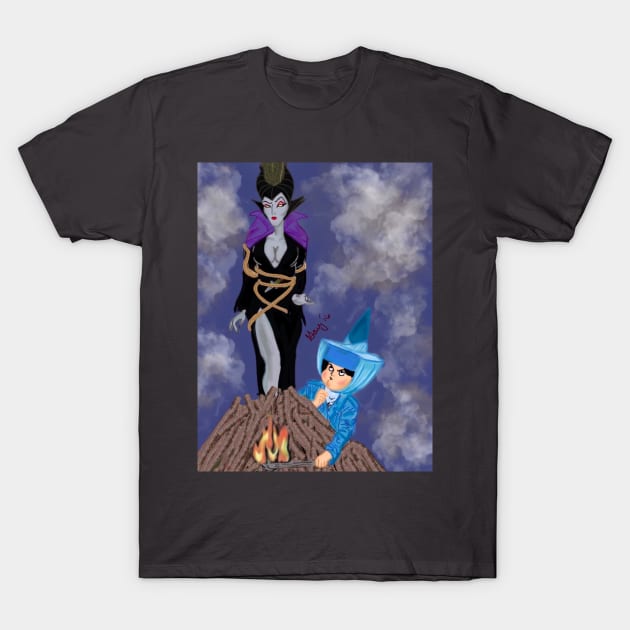 Maleficent Mistress of the Dark T-Shirt by The Miseducation of David and Gary